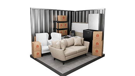 self storage units, 100 sqft unit