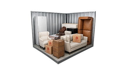 self storage units, 125 sqft unit