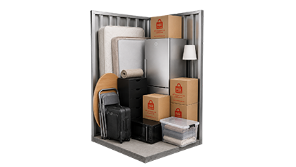 self storage units, 25 sqft unit