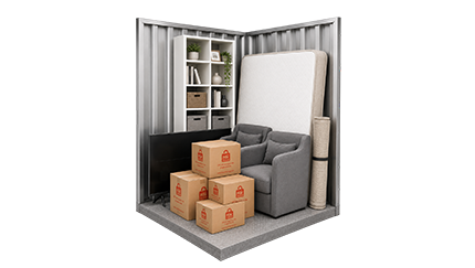 self storage units, 35 sqft unit