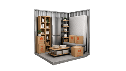 self storage units, 50 sqft unit